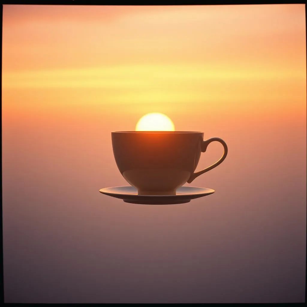 Senja Dalam Hening
