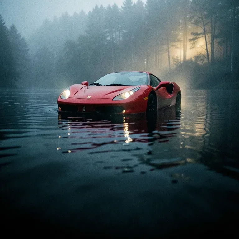 Kırmızı Ferrari