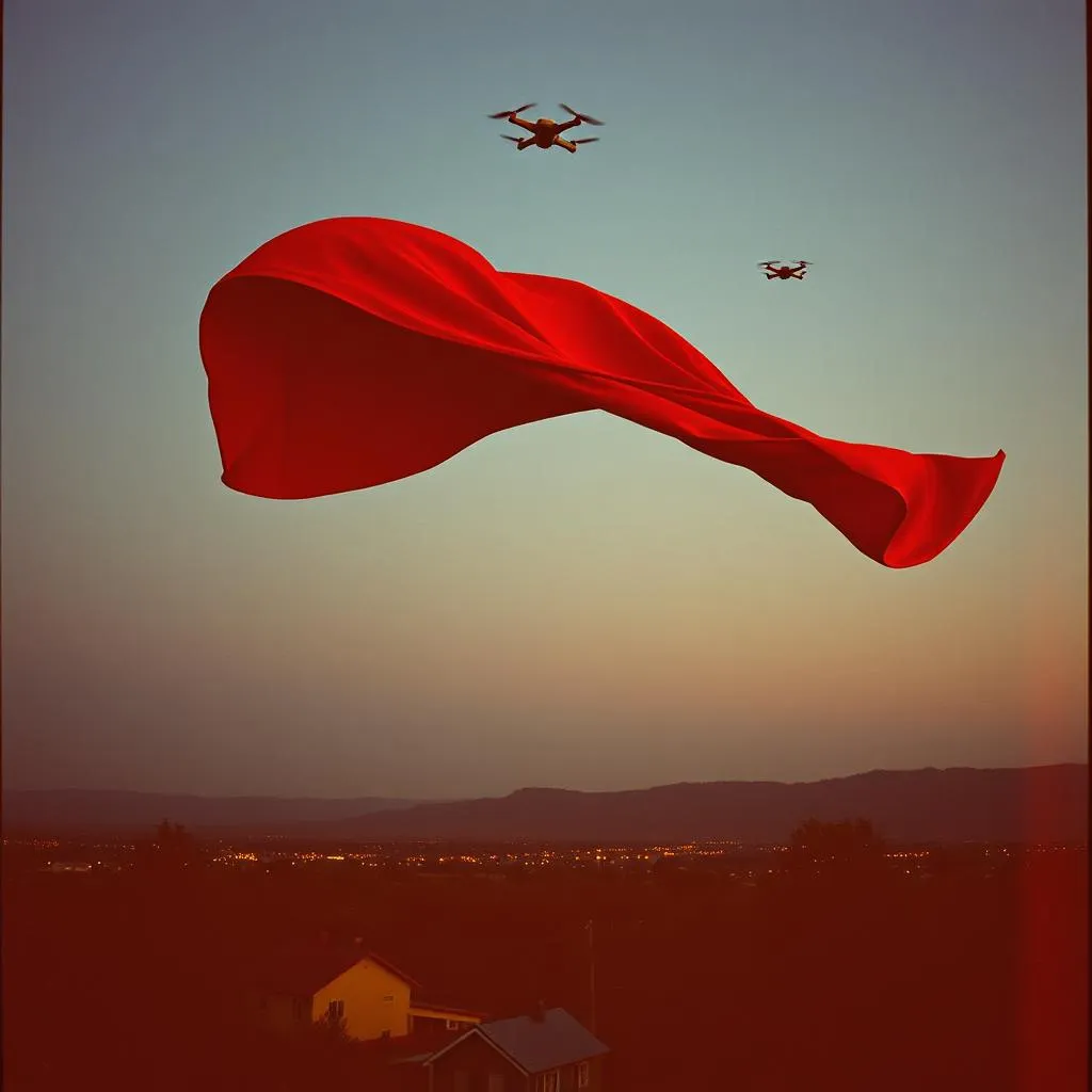 El de la capa roja
