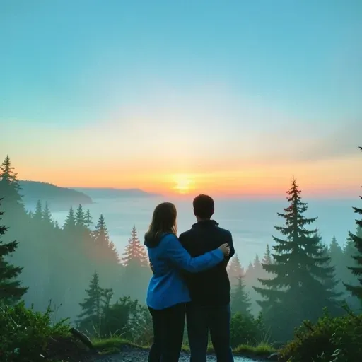Blue & Evergreen
