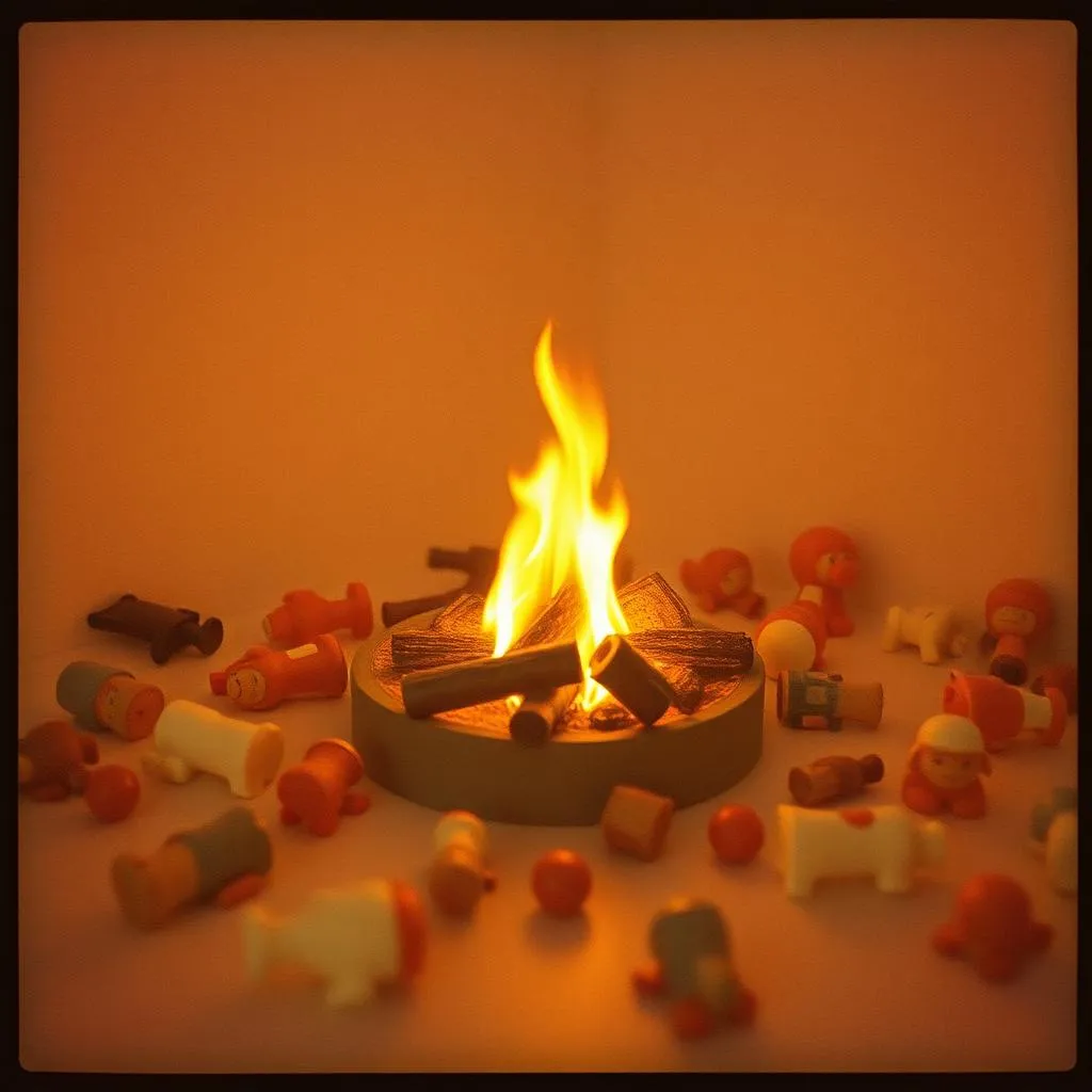 Run into the fire