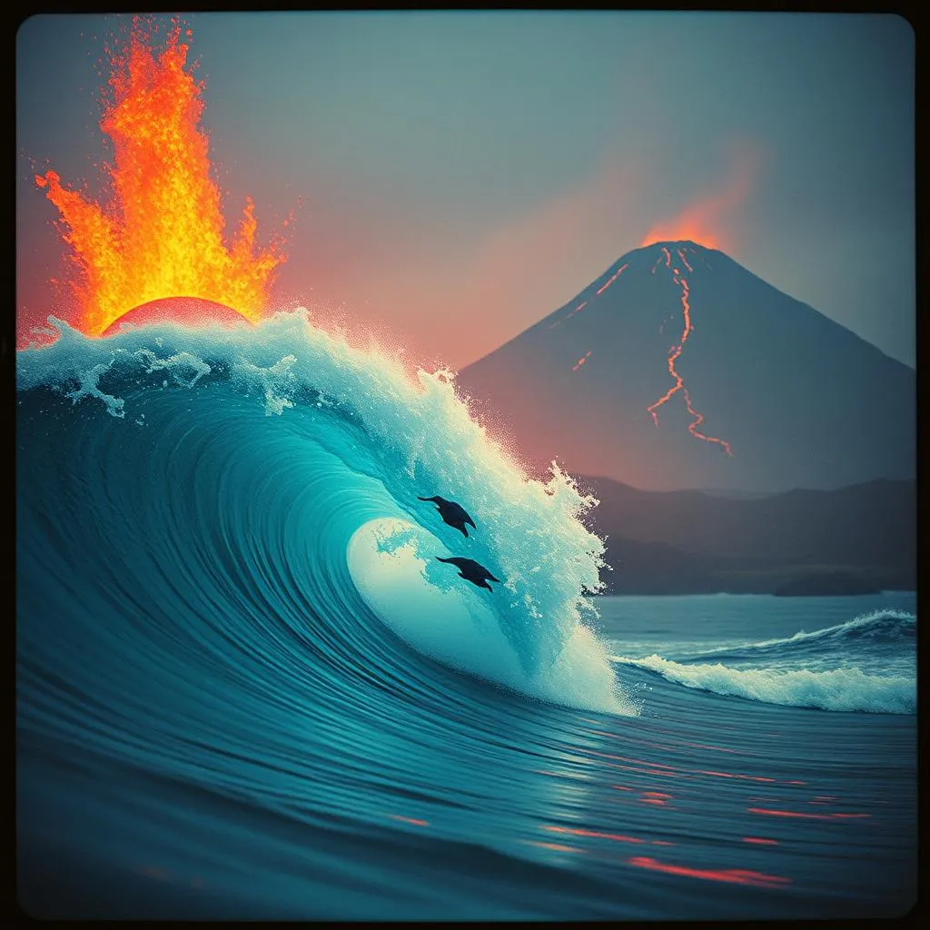 Typhoon surfer