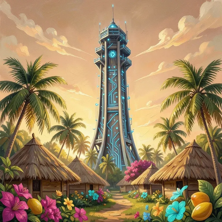 Taro Network Tower - Vanuatu Agriculture Expo 2026