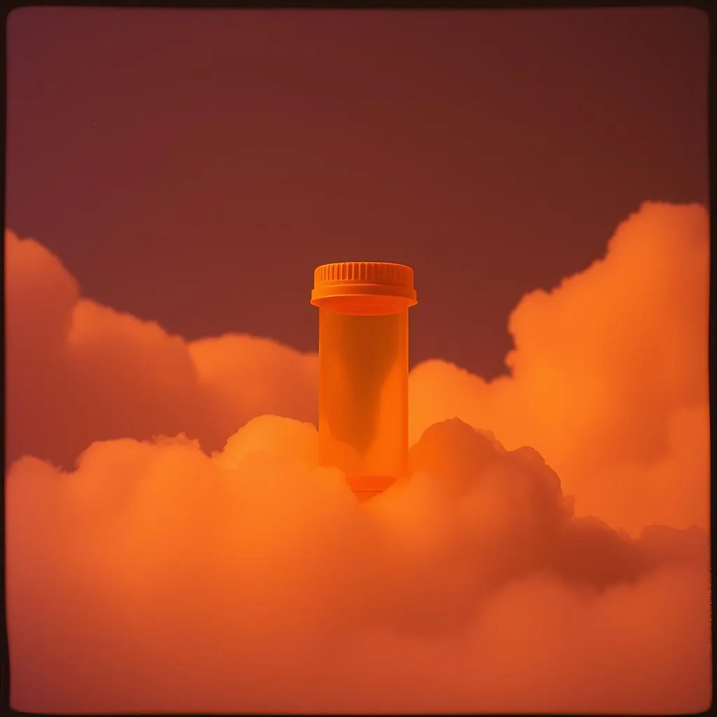 Orange Bottles