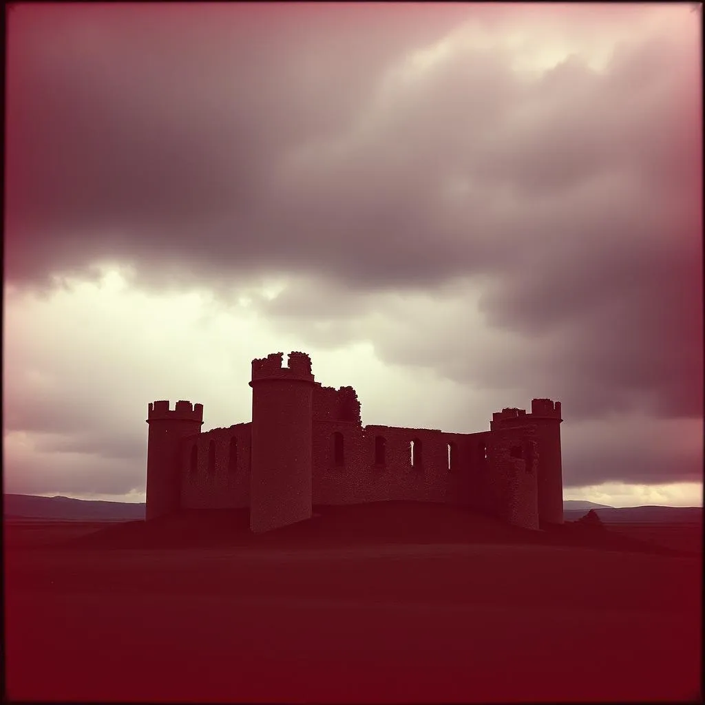 Fractured crown