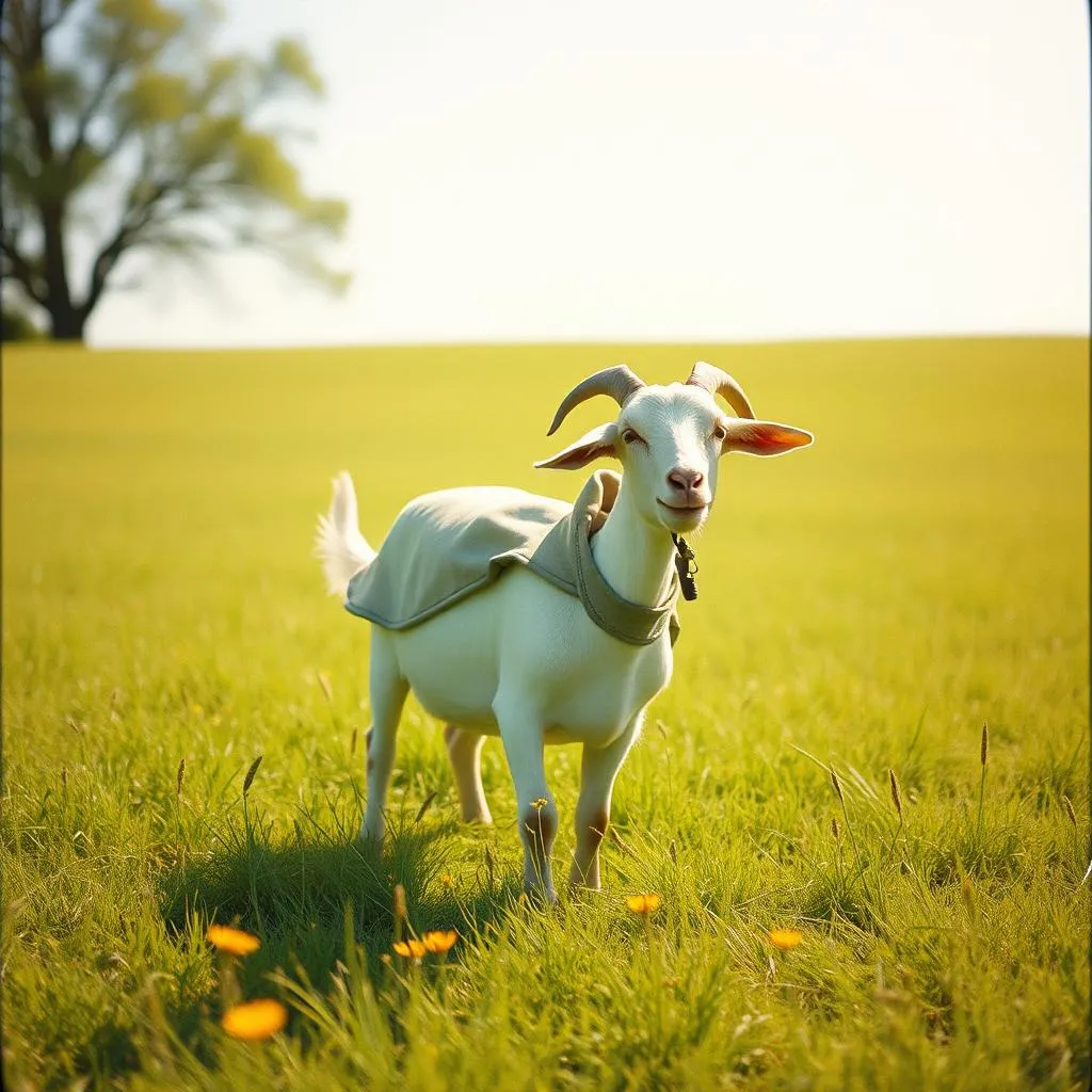 Barnaby, the little goat