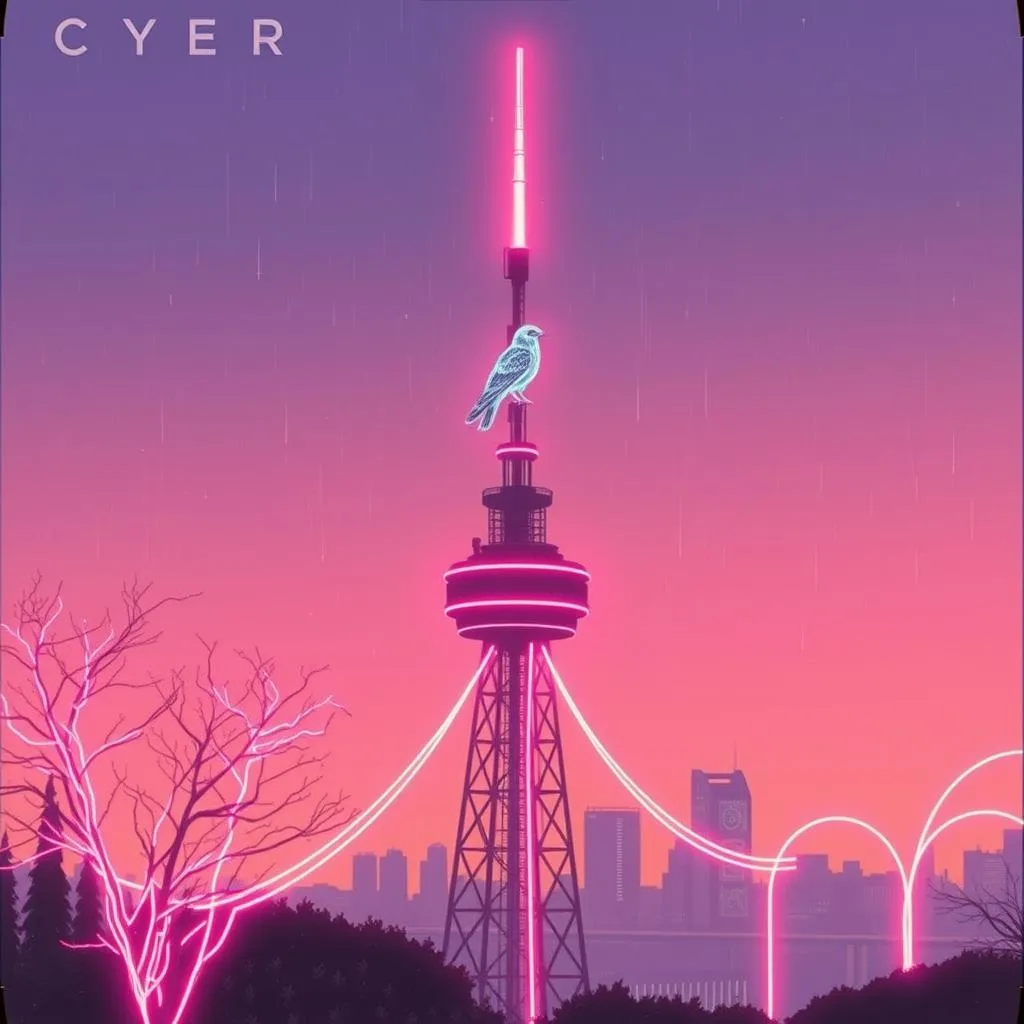 Cyber Neon Dawn