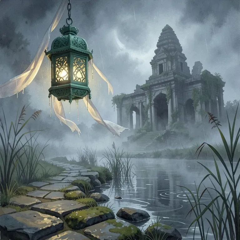 Beneath Jade Lanterns