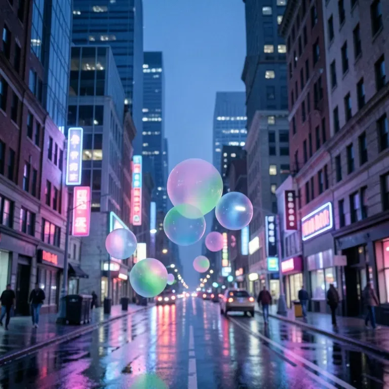 City lights