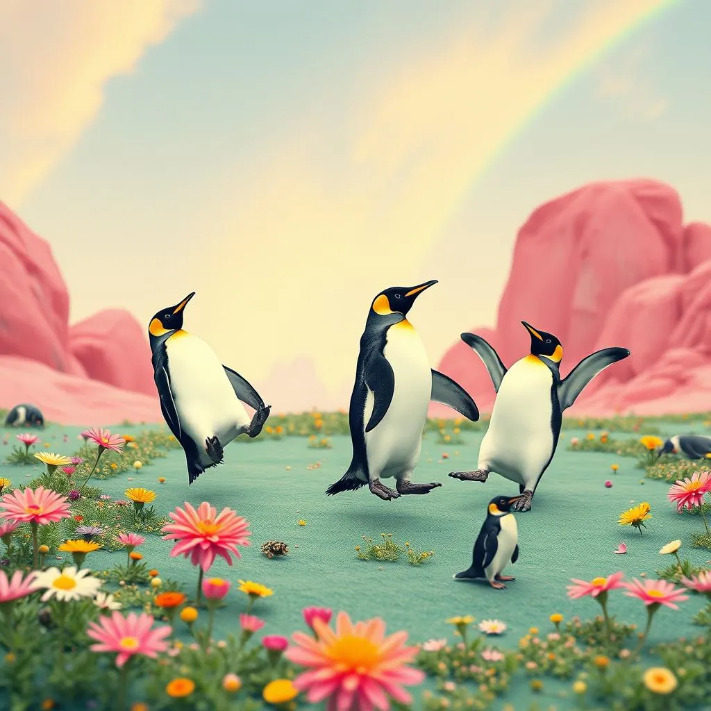 You know what's fun? When penguins do backflips
