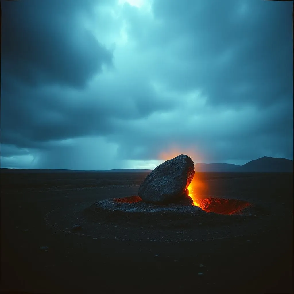 The stone