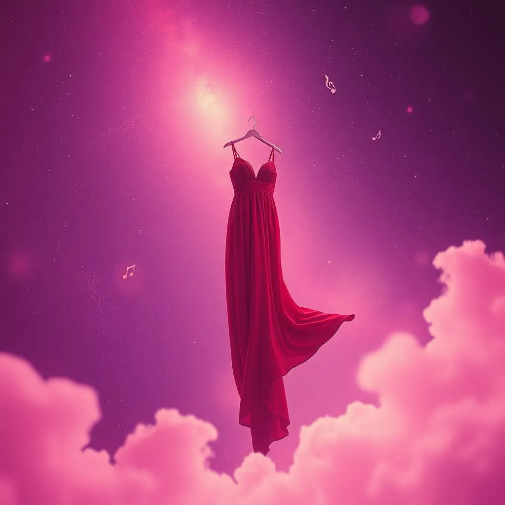 Red dress