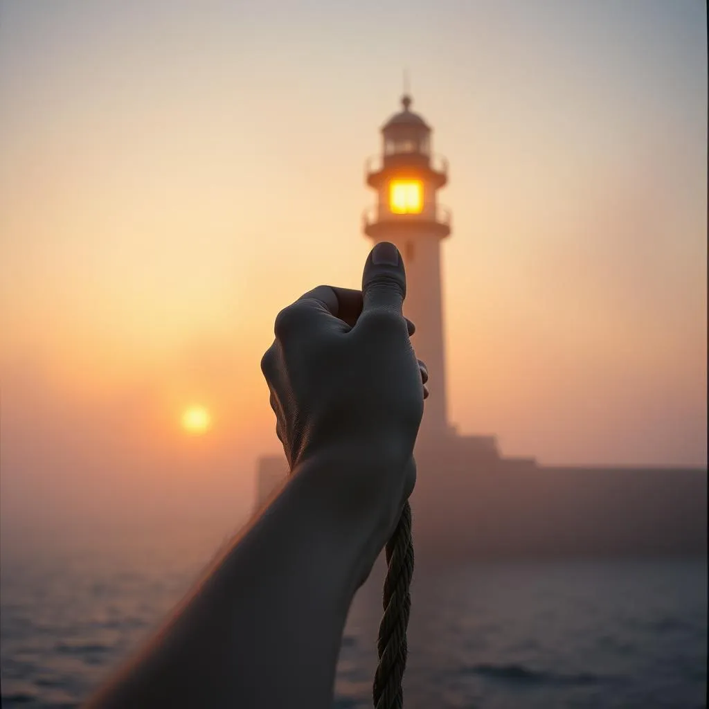 Hand that holds the weight