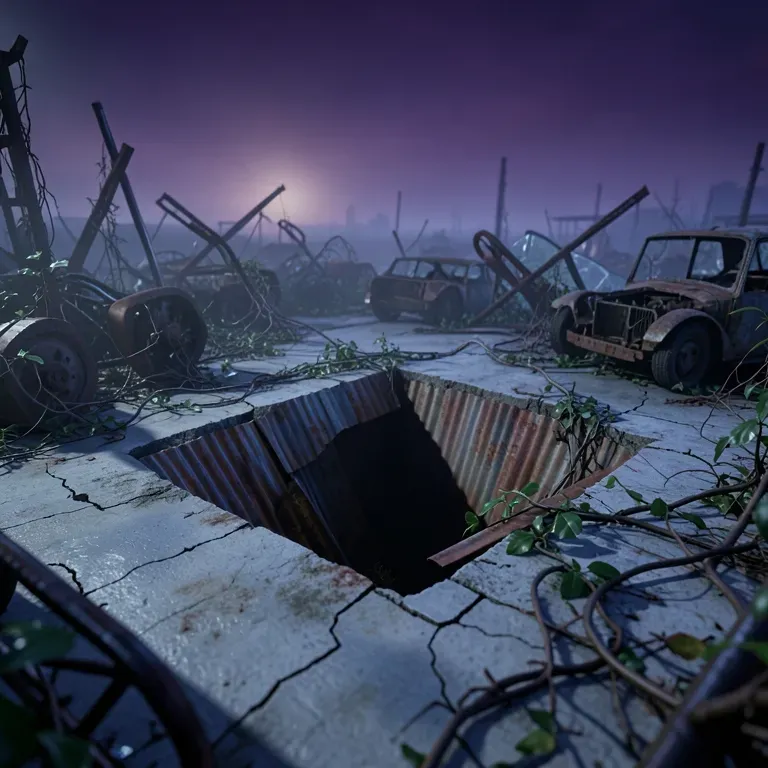 Lost and abandoned in this foxhole