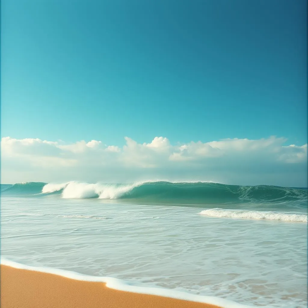 Blue skies, Blue Sea, Earth
