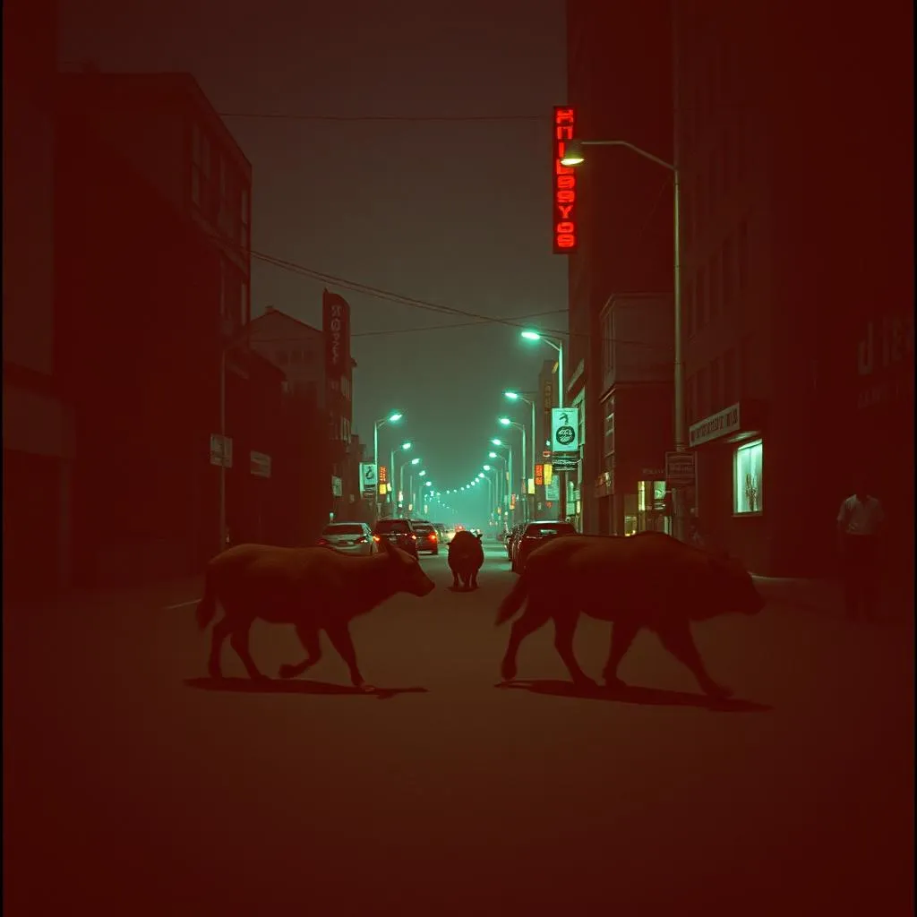 Runnin the streets.