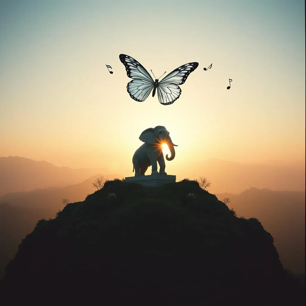 The Butterfly and the Elephant