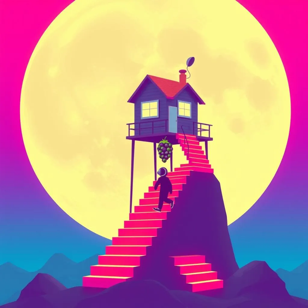 Climbing Up To The Moon