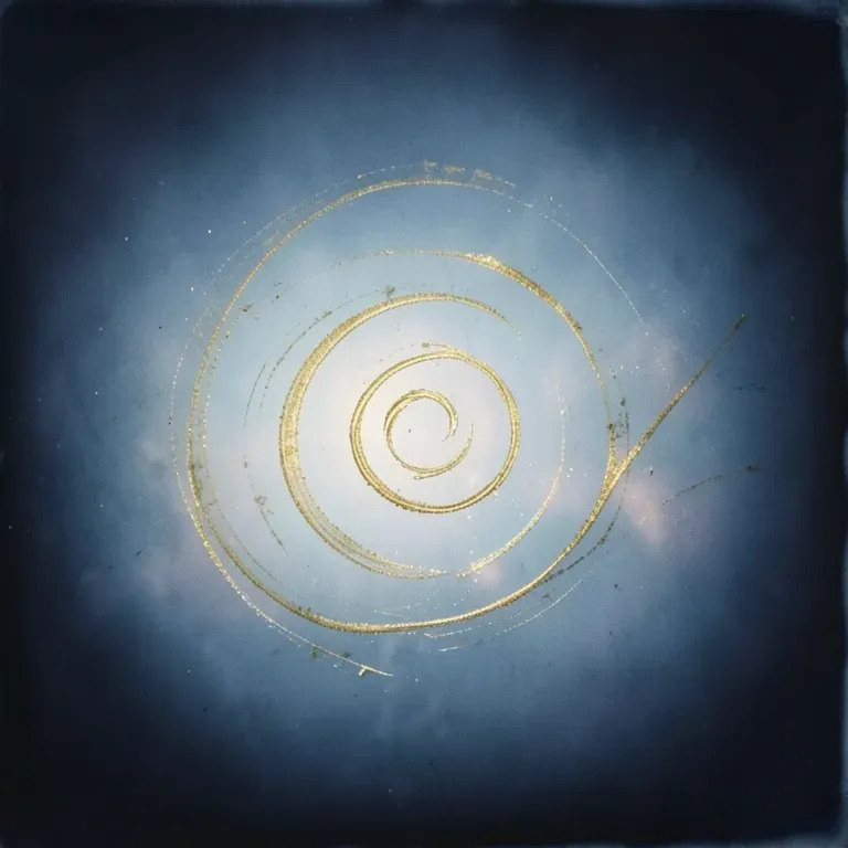 A golden spiral