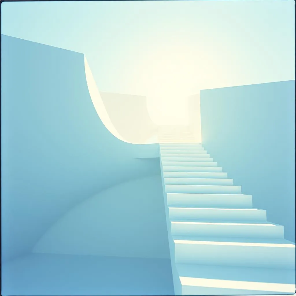 The staircase under the sun