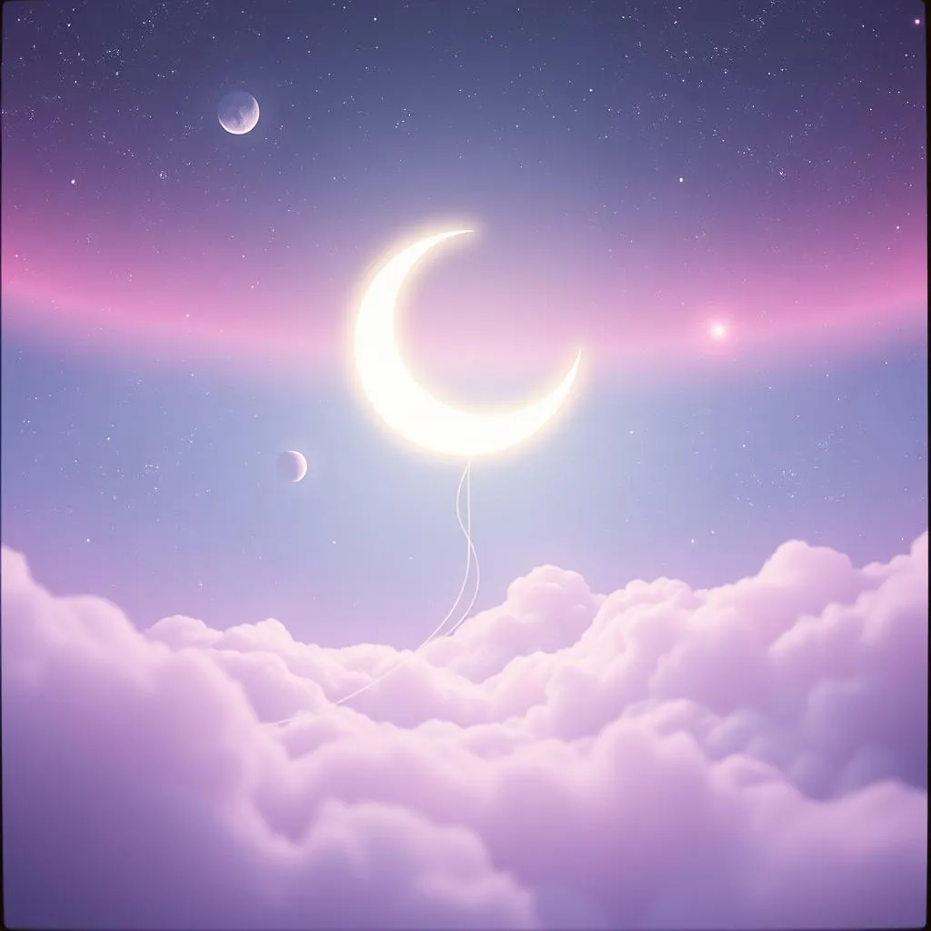 Universe Moon Stars