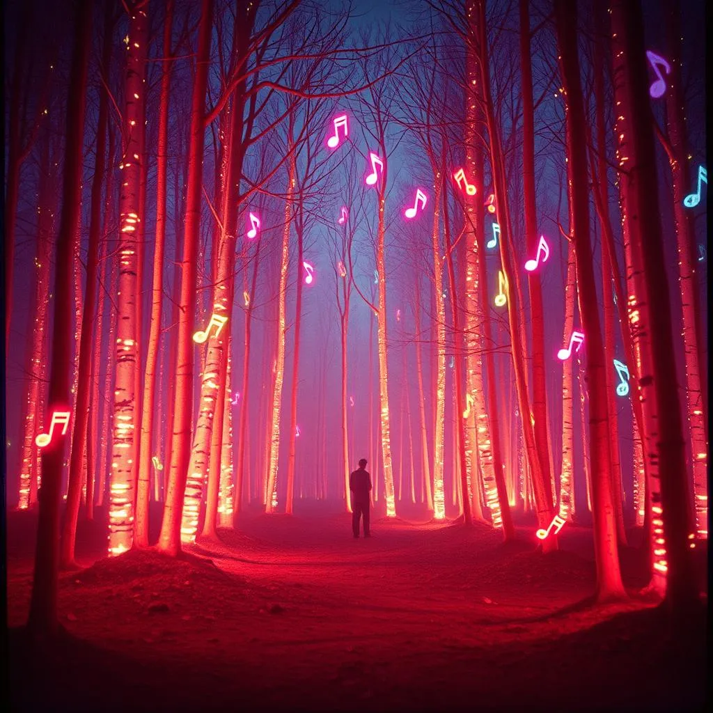 Neon in the Pines