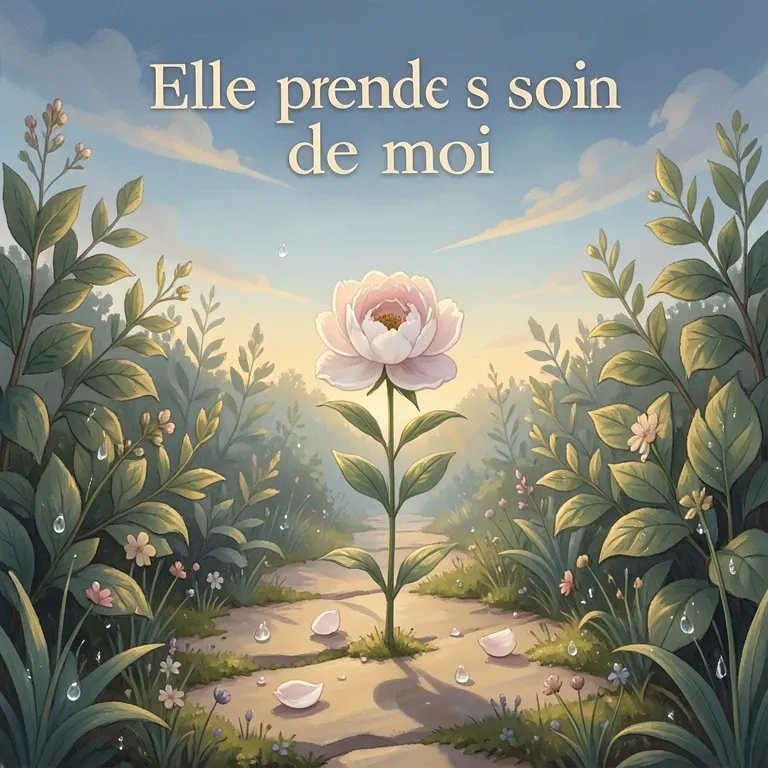 Elle  prend soin de moi