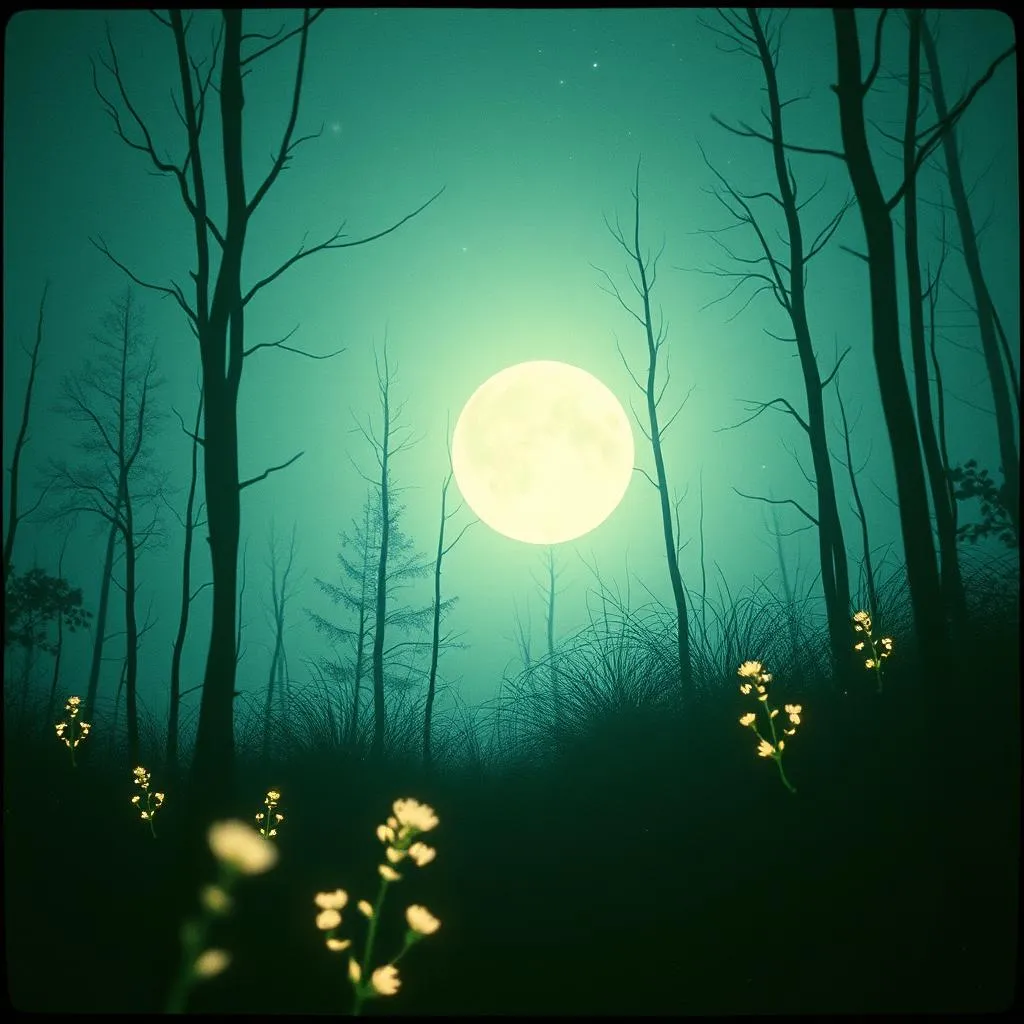 Midnight forest