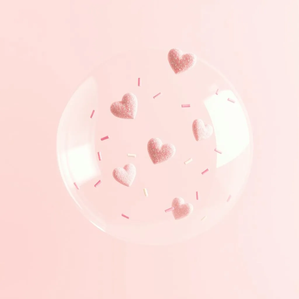 Bubble Wrap Heart