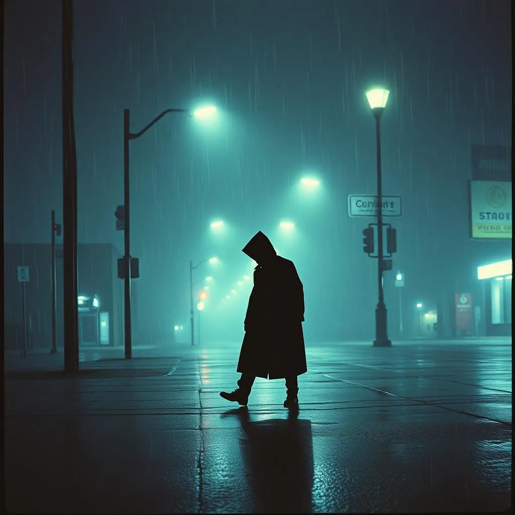 Shadow in the Rain