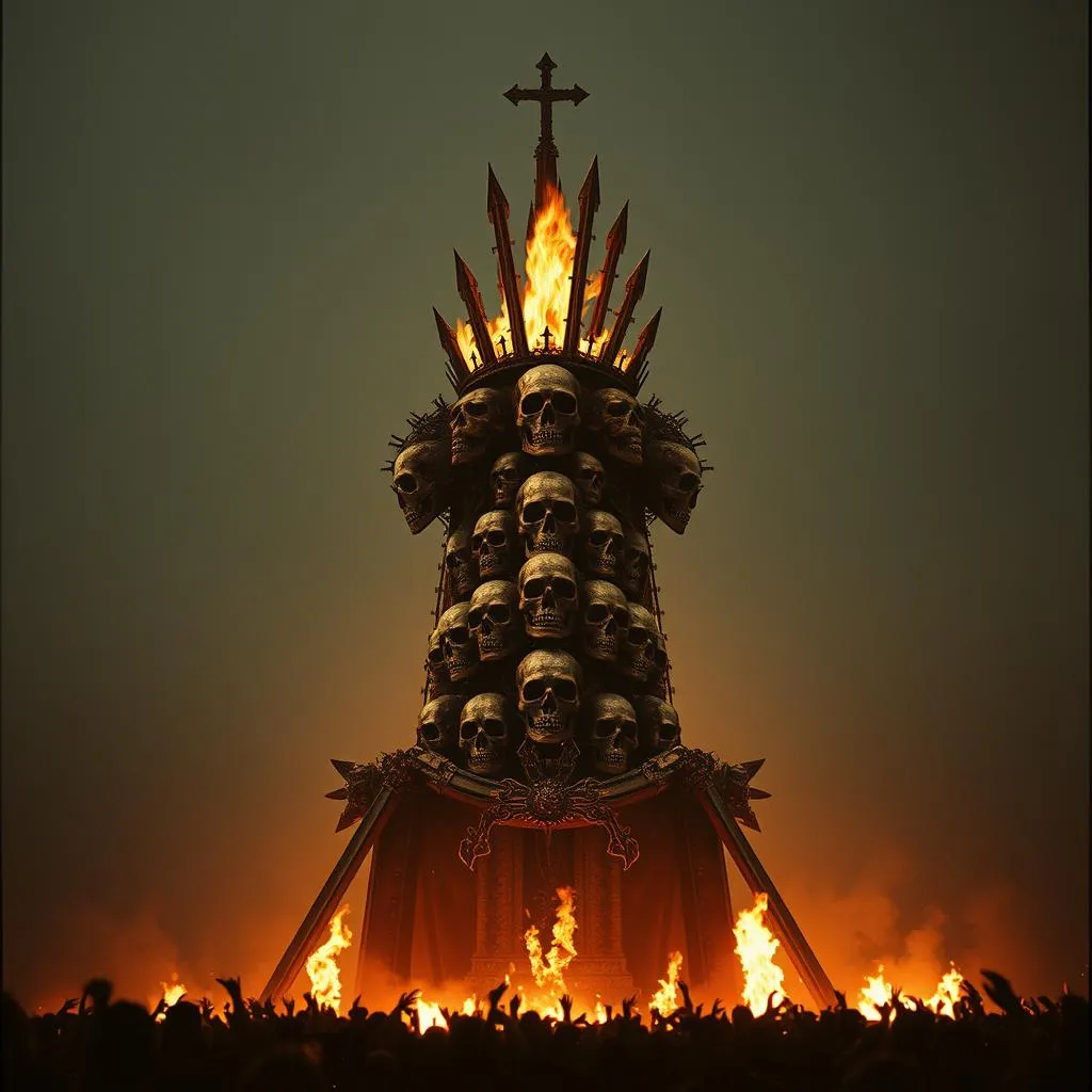 Crowned by violence