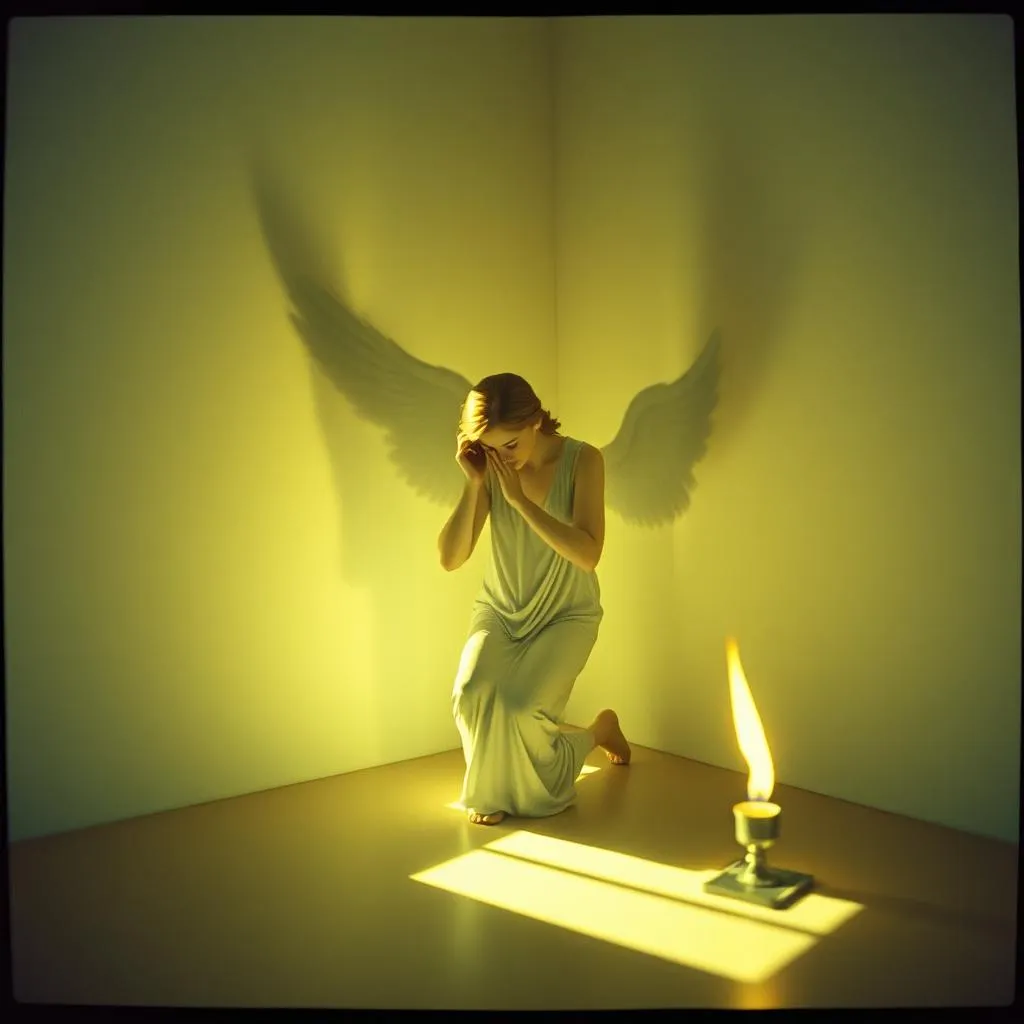 When shadows kneel