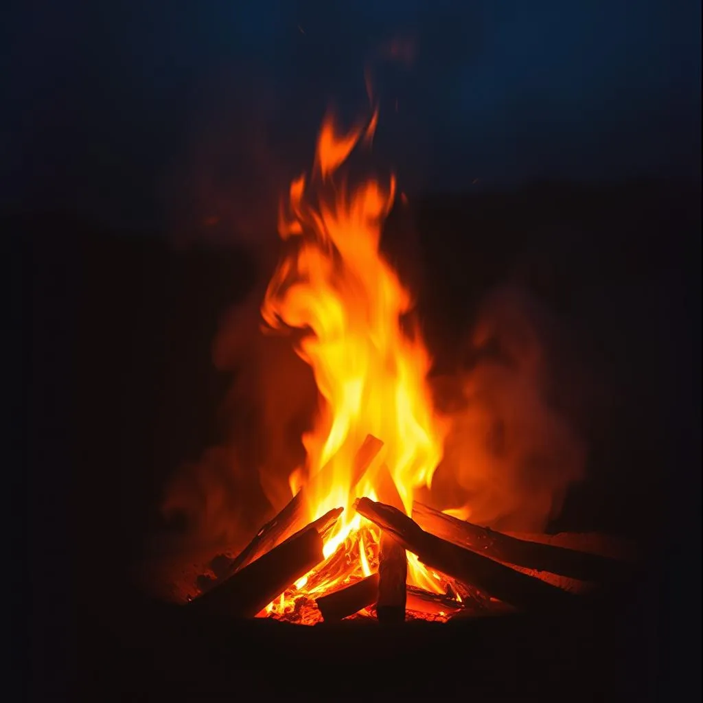 Next to the Campfire