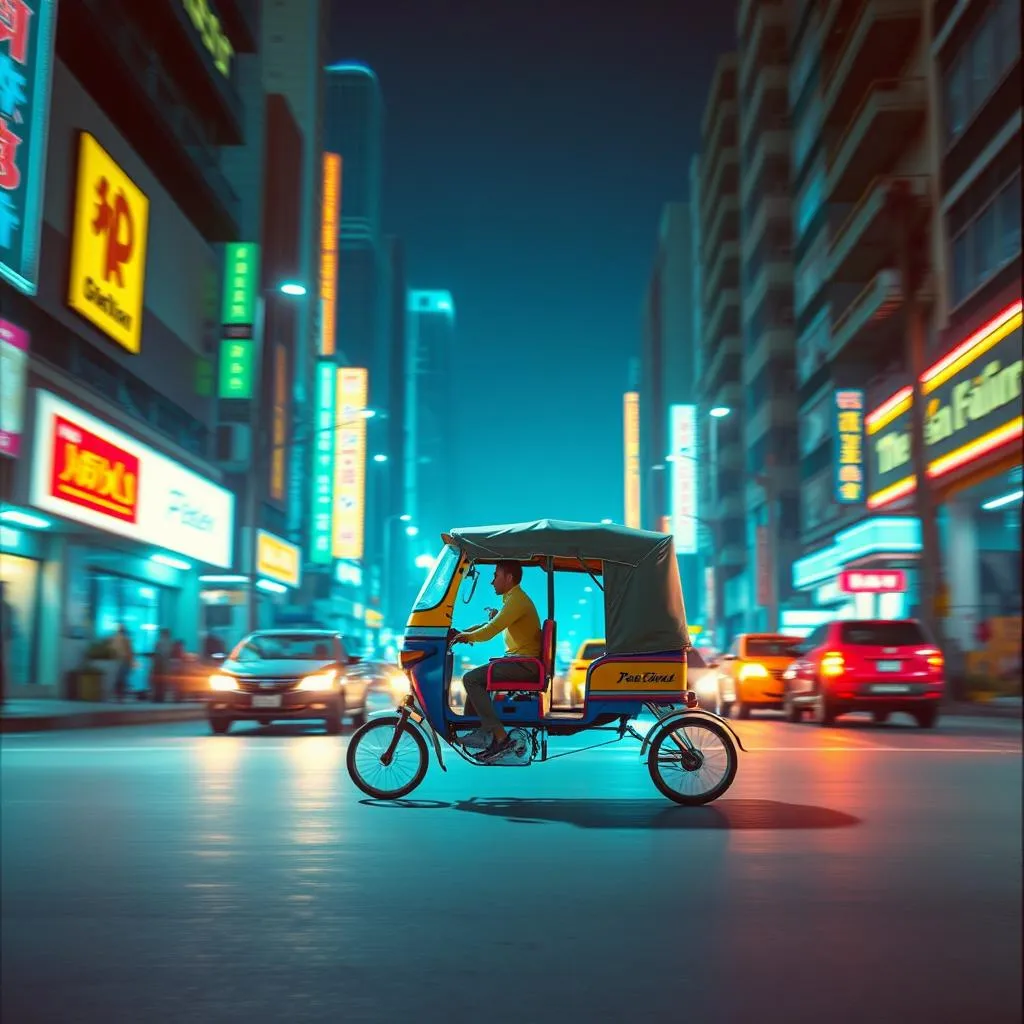 Rickshaw rolen