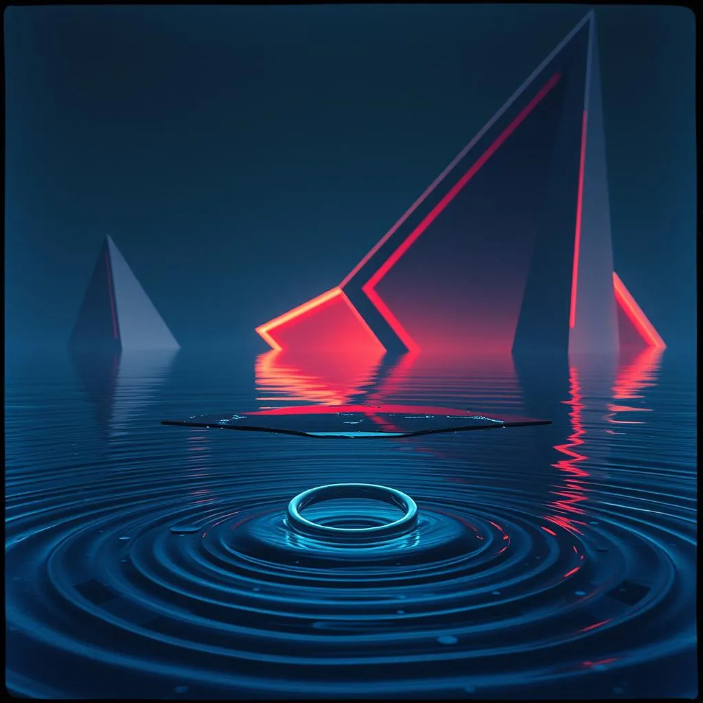 Drowned in Glassy Water