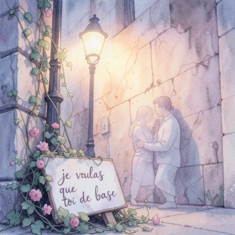 Ruelle en feu