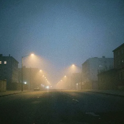 Midnight Sidewalk