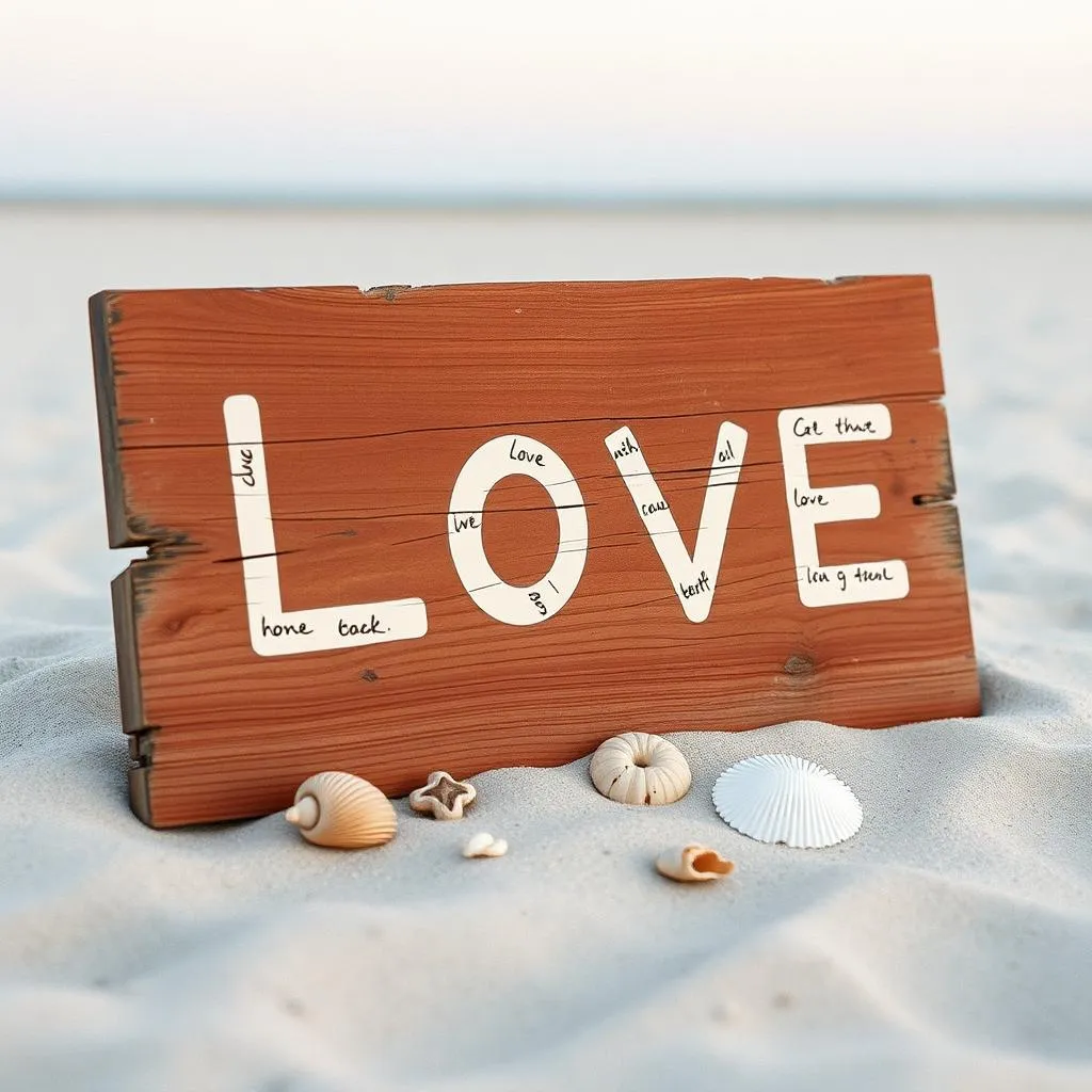 Broke Up On A Beach