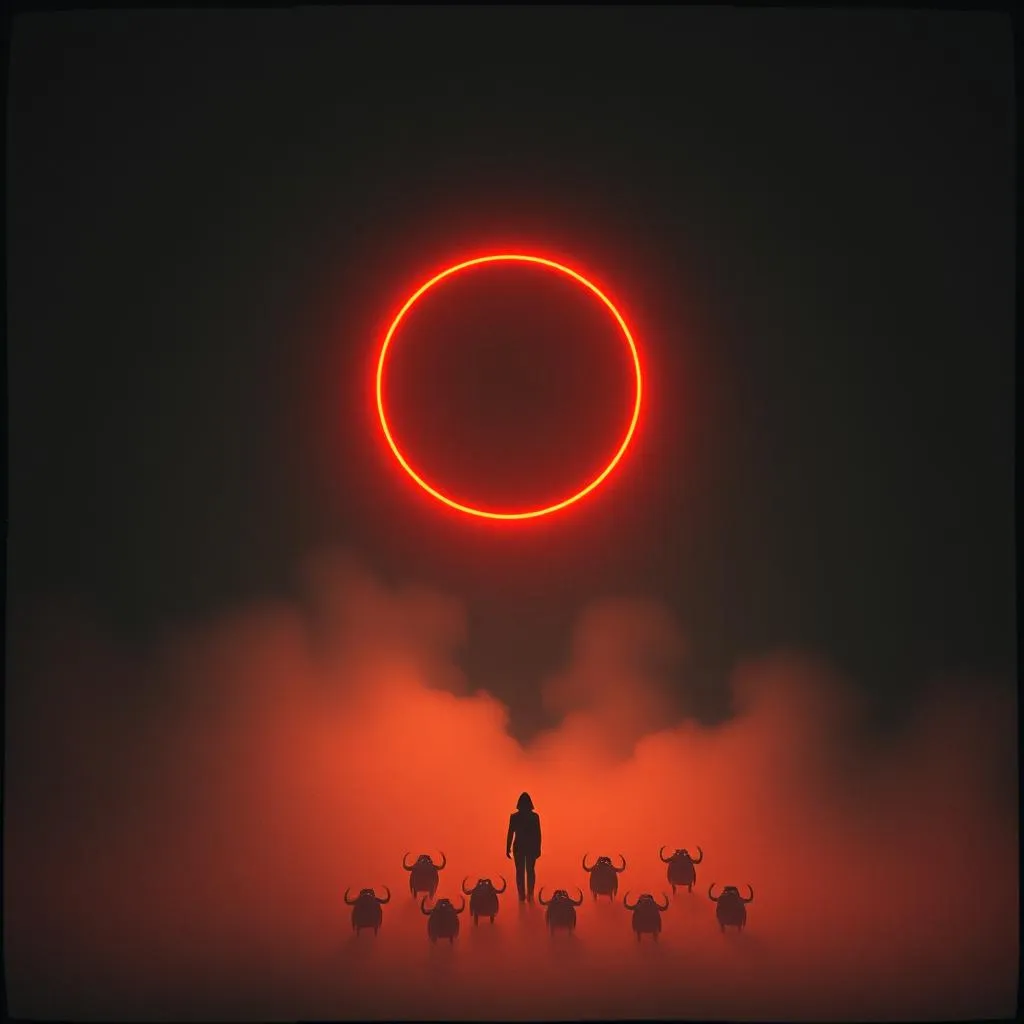 Halo in Flames