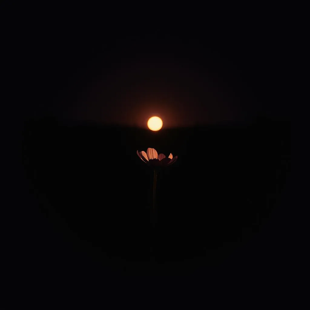 The Flickering Light In The Still Darkness.