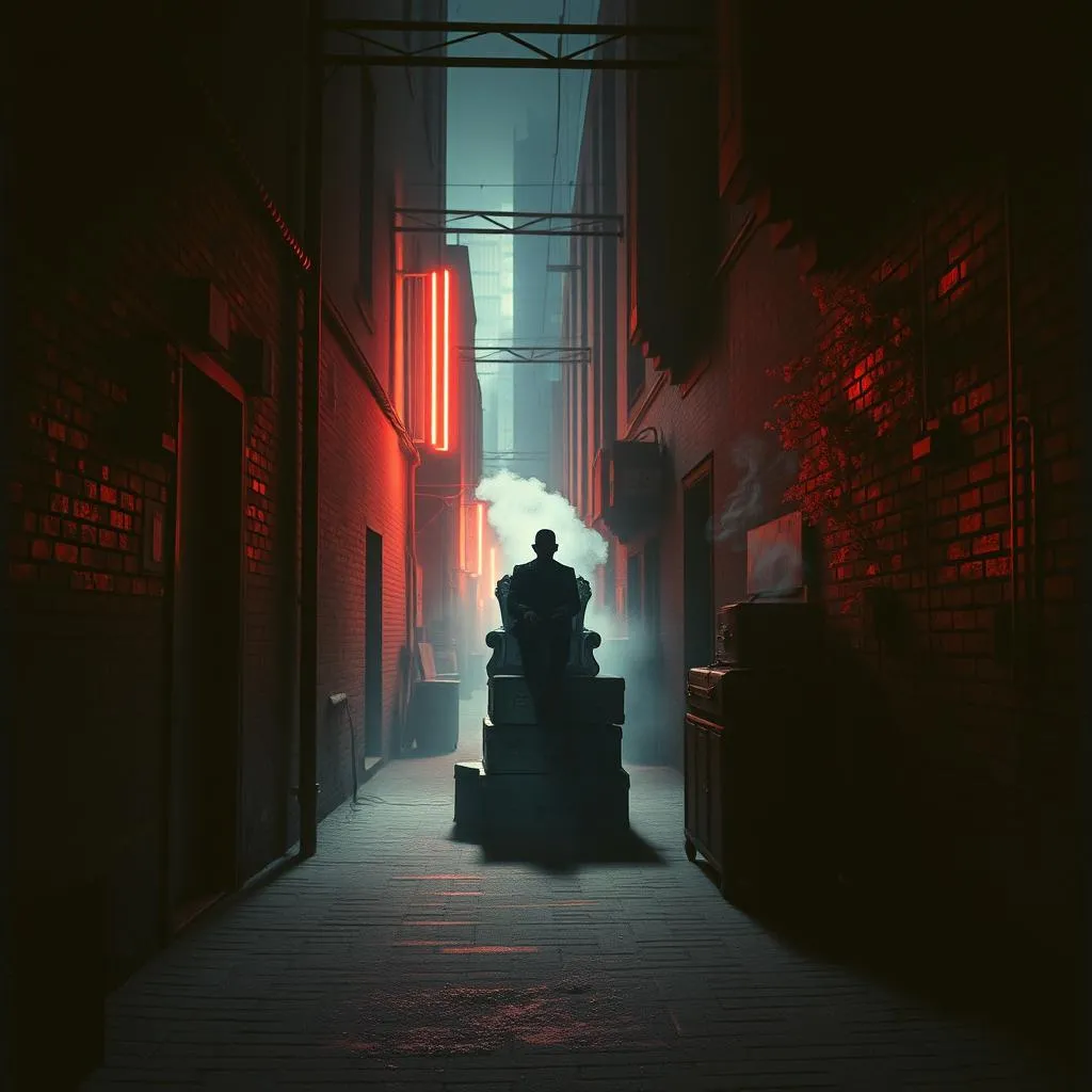 Lichterlos in der Nacht