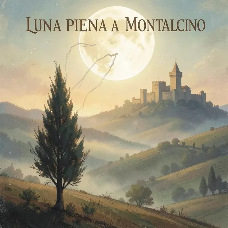 Luna piena a montalcino