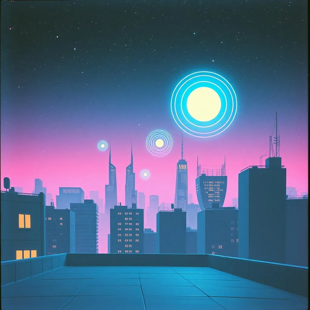 Between heaven and earth