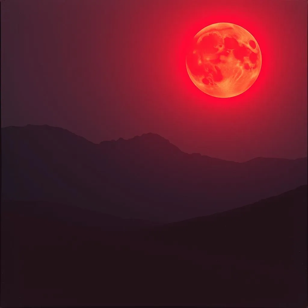 Red Moon Glow