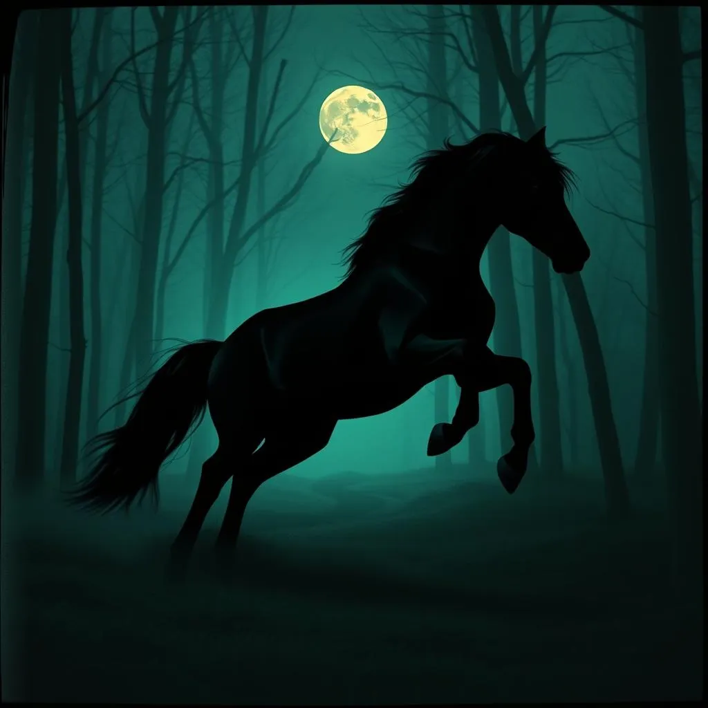 Cavalo Negro.