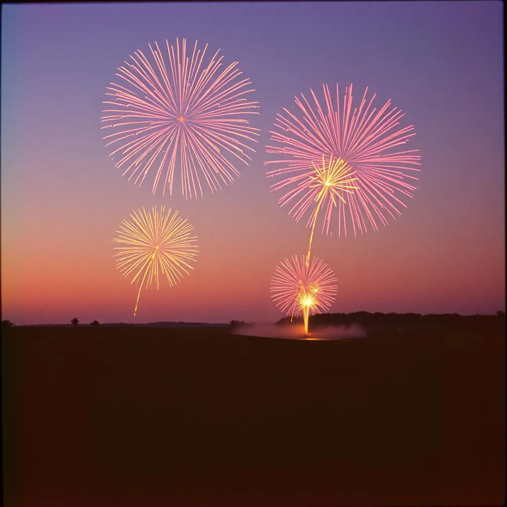 Fireworks in the Sky