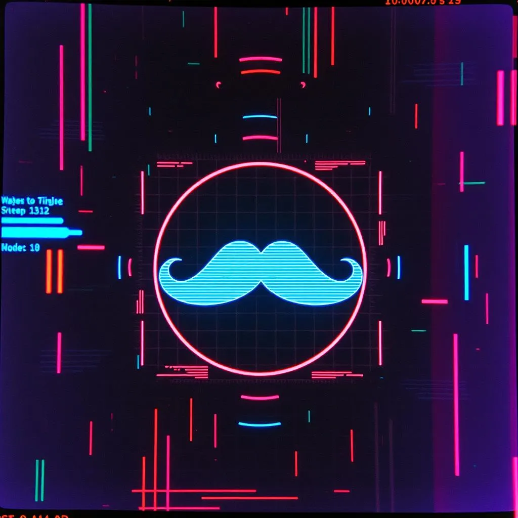 Mustache man