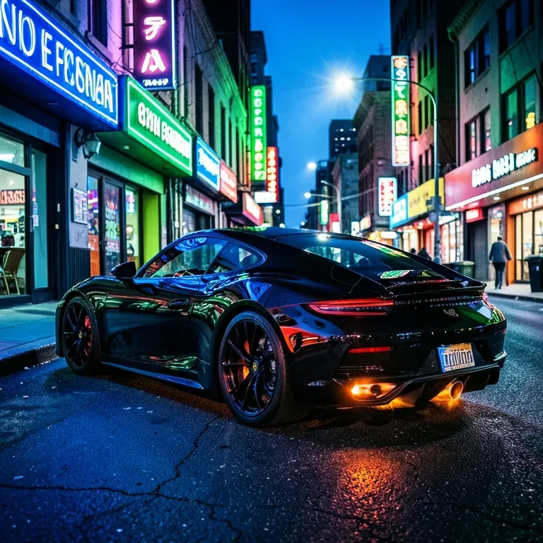 Outside