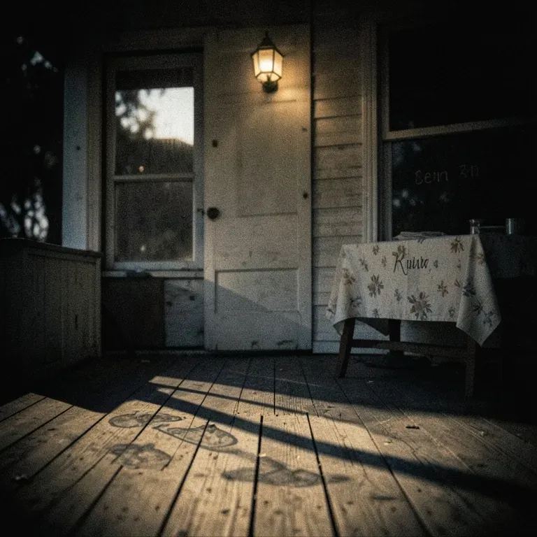 PORCH LIGHT STILL ON