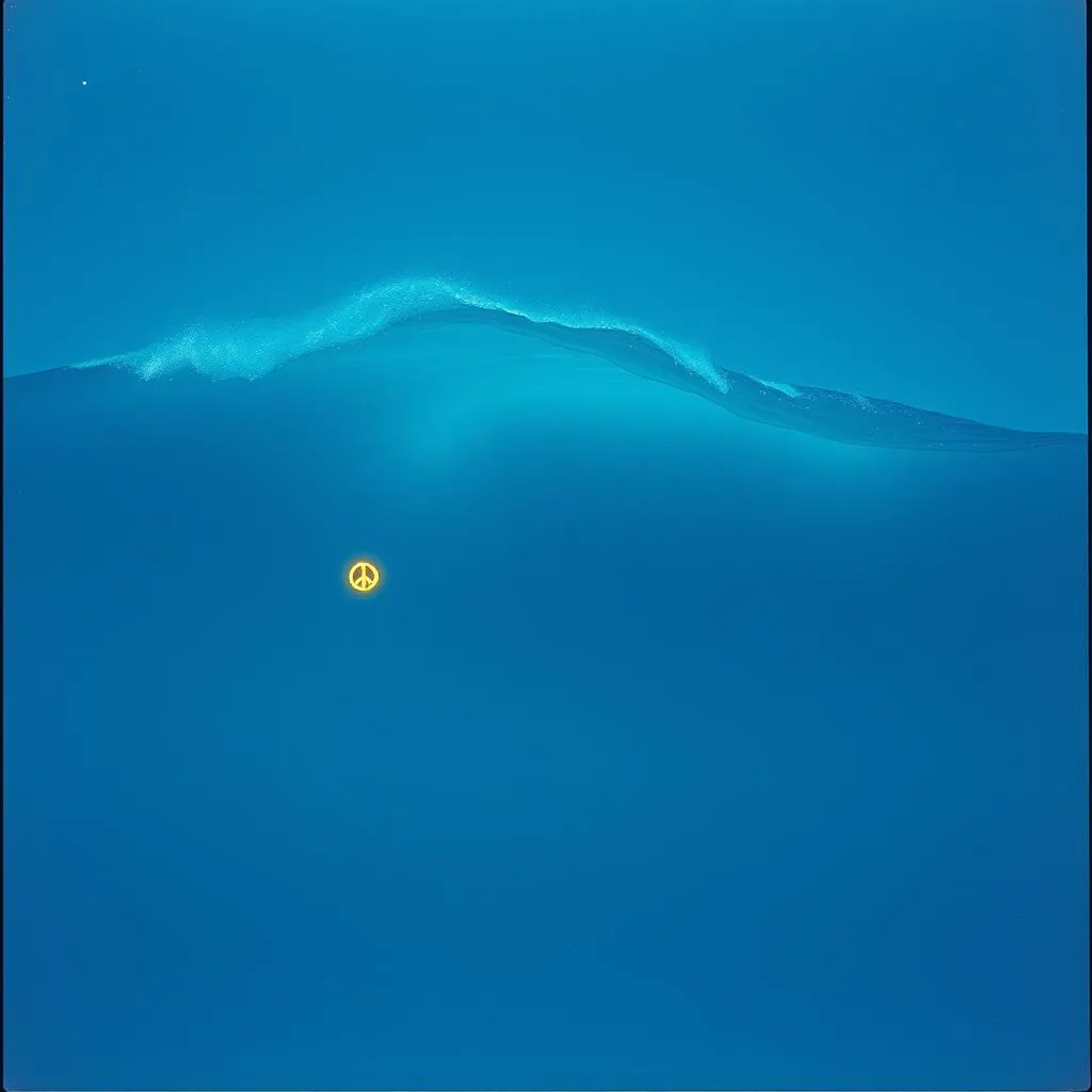 So blue. 